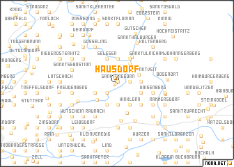 map of Hausdorf
