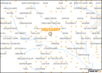 map of Hausdorf