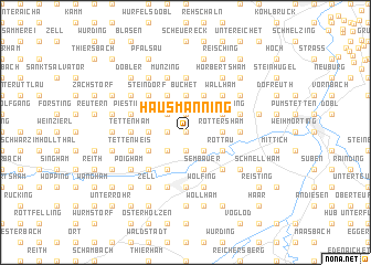 map of Hausmanning