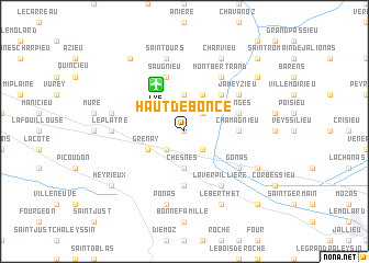 map of Haut de Bonce