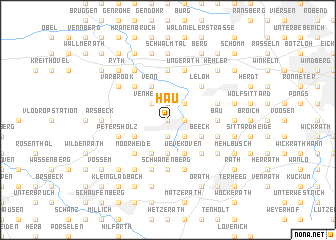 map of Hau