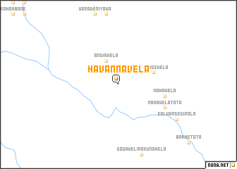 map of Havannavela