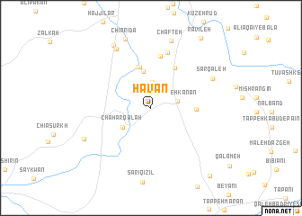 map of Havān