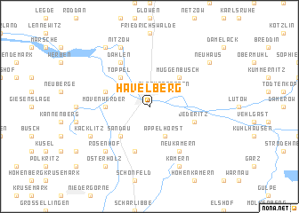 Havelberg (Germany) map - nona.net