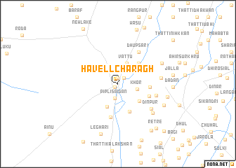 map of Havell Charagh