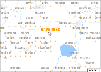 map of Haverbek