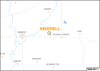 map of Haverhill