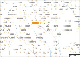 map of Havé Yopé