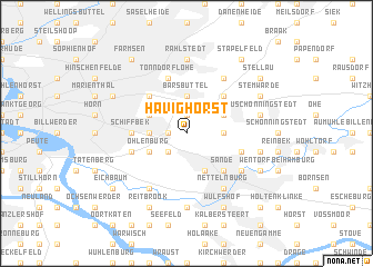 map of Havighorst
