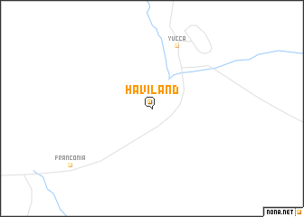 map of Haviland