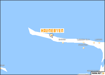 map of Havnebyen