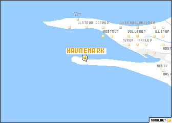 map of Havnemark