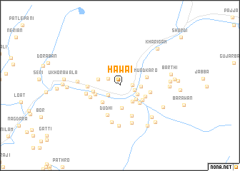 map of Hawai