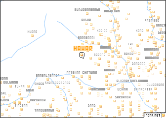 map of Hawār