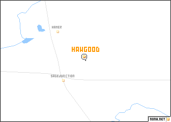 map of Hawgood