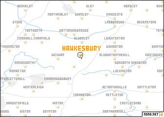 map of Hawkesbury