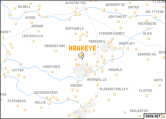 map of Hawkeye