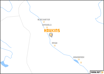 map of Hawkins