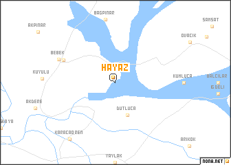 map of Hayaz