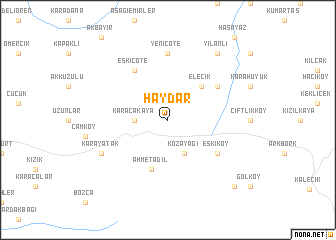 map of Haydar