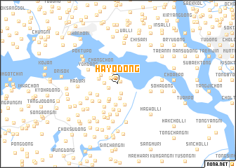 map of Hayo-dong