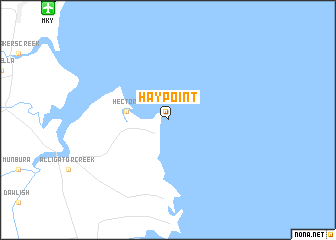 map of Hay Point