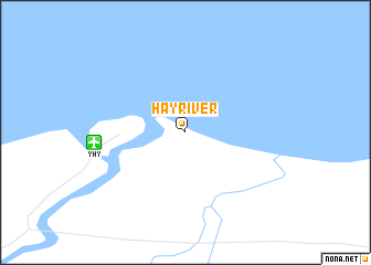 map of Hay River