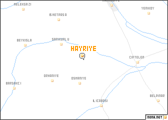 map of Hayriye