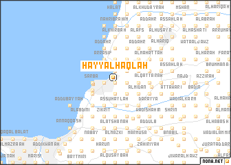 map of Ḩayy al Ḩaqlah