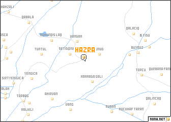 map of Hǝzrǝ