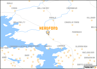 map of Headford