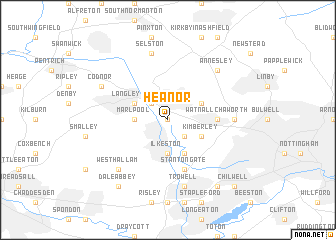 map of Heanor