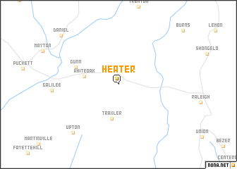 map of Heater