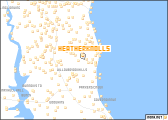 map of Heather Knolls