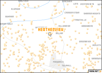 map of Heatherview