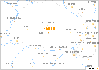 map of Heath