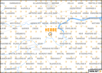 map of Hebbe