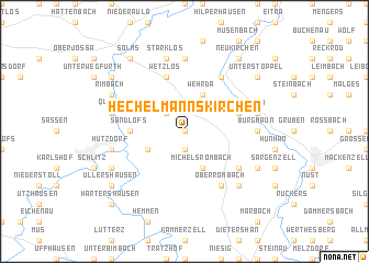 map of Hechelmannskirchen