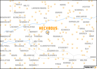map of Heckbous