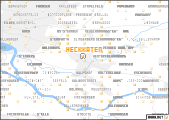map of Heckkaten