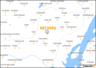 map of Hecunpu