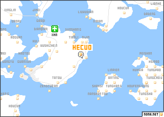map of Hecuo
