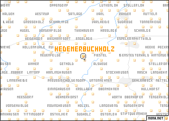 map of Hedemer Buchholz