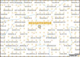map of Hedidenikanda
