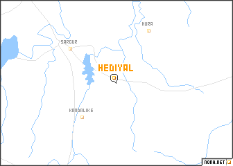 map of Hediyal