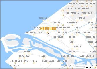 map of Heenweg