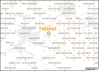 map of Heepen