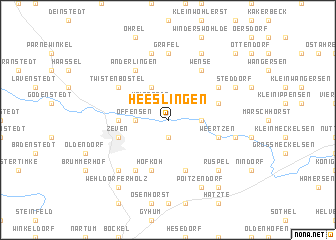 map of Heeslingen