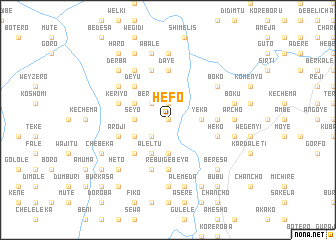 map of Hēfo