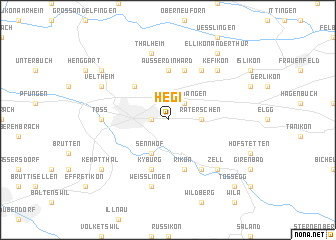 map of Hegi